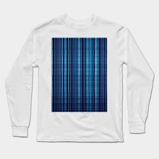 Painted Blue Lines Long Sleeve T-Shirt